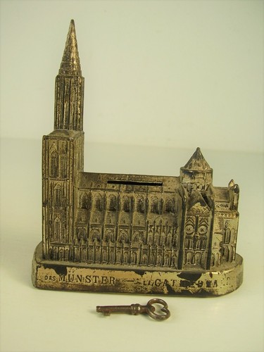Antike spardose münster - antike,