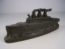 Antike seltene Spardose Schiff