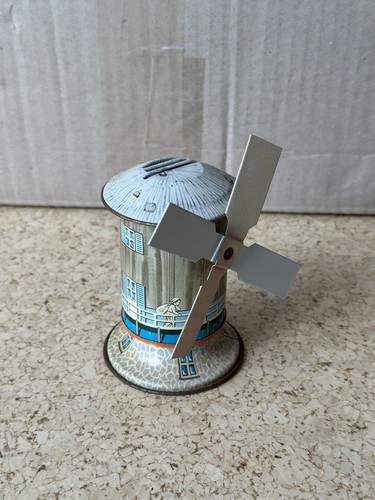 Vintage blech spardose - vintage, blech-spardose