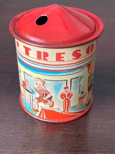 Antike spardose tresor - spardose, ms