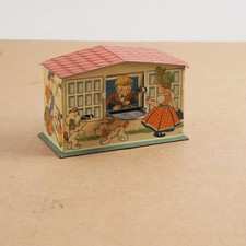 Antike Blech-Spardose