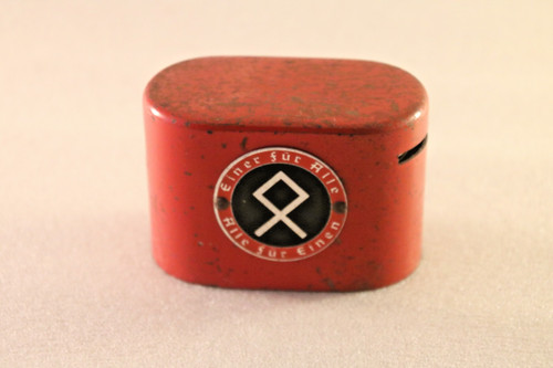 Sehr alte spardose metall - alte,