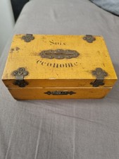 Antik Holz Spar Truhe Original