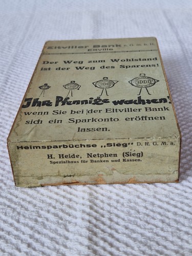 Alte spardose sparbüchse - spardose,,